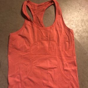 Lululemon Athletica Tank Top - orange